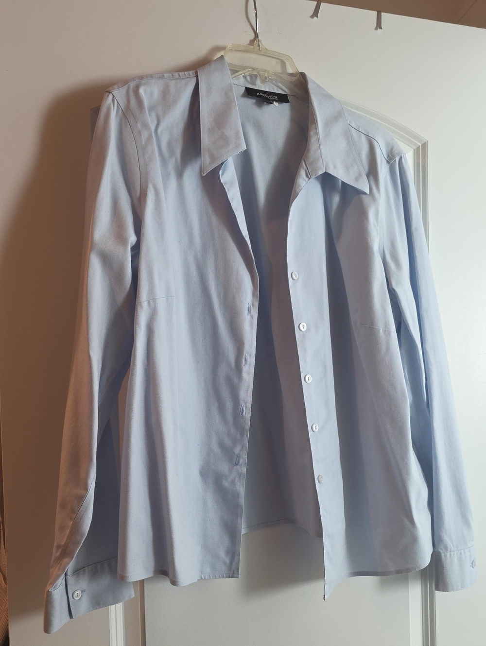 Classic Light Blue Womens Blouse